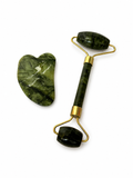Rodillo masajeador + Gua Sha