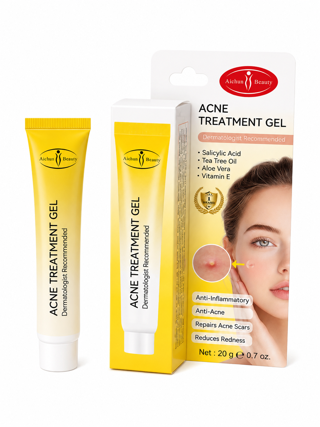 Gel para acne