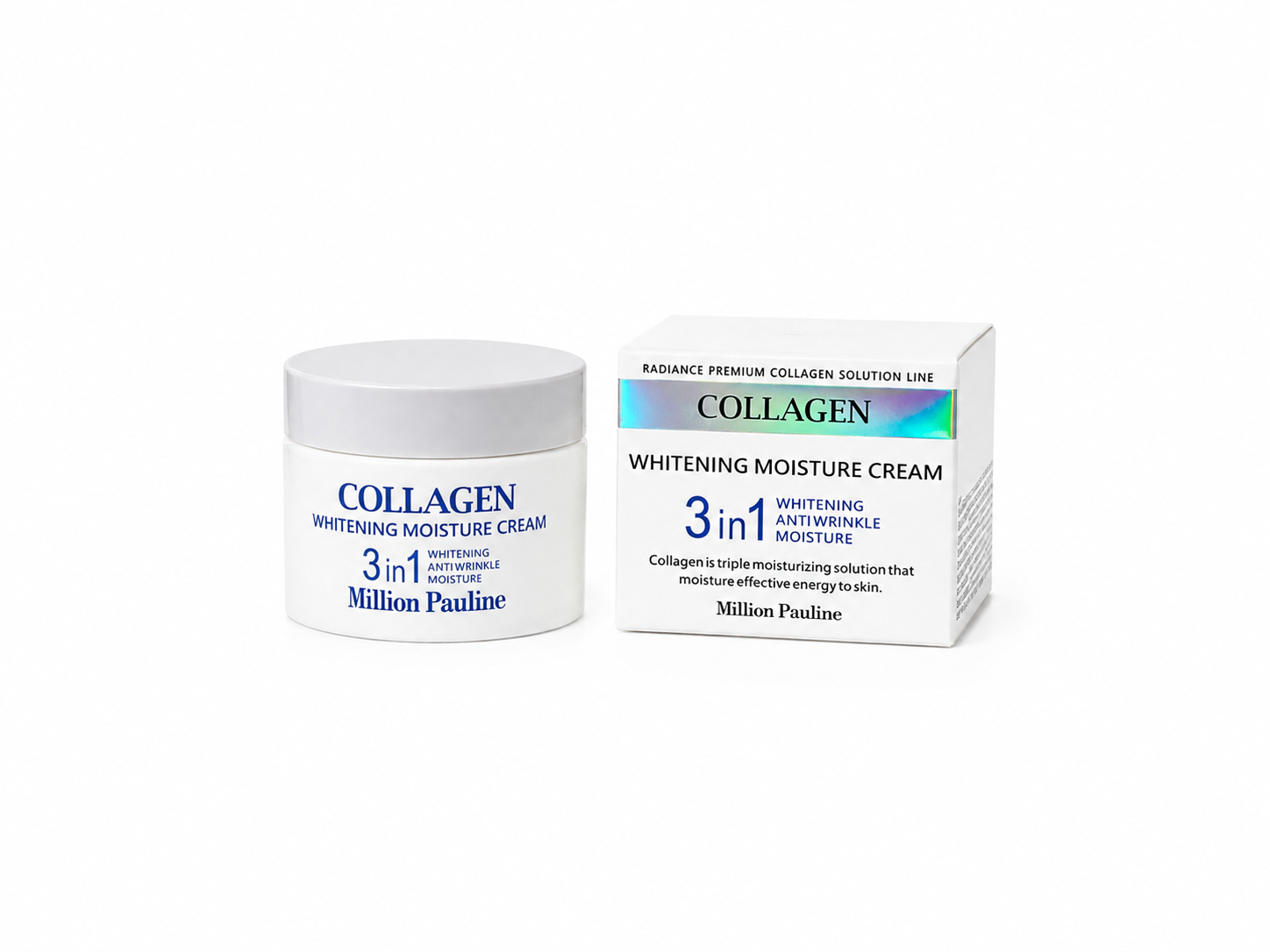 Crema para rostro de colágeno