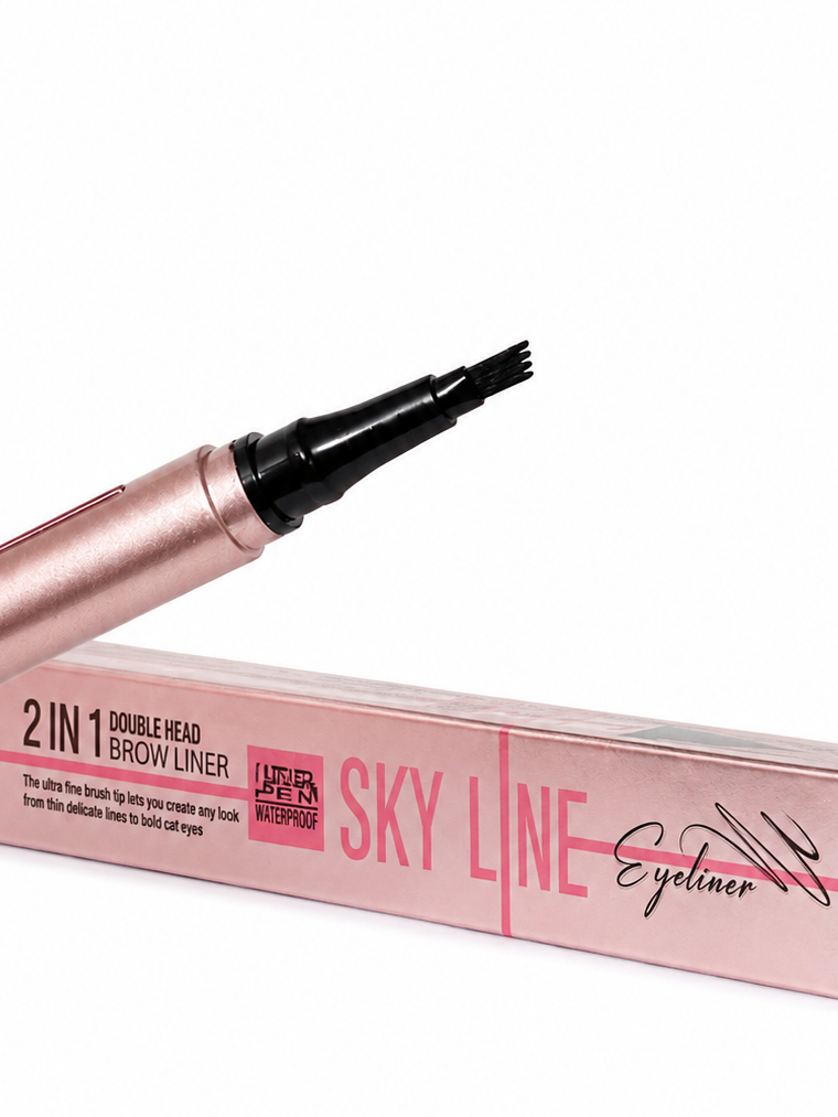 Delineador liquido doble punta